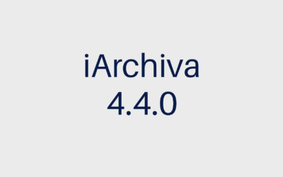 Lanzamiento y Notas de la Versión 4.4.0 de iArchiva